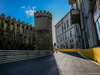 GP EUROPA, Baku city circuit at turn 10 with the castle.