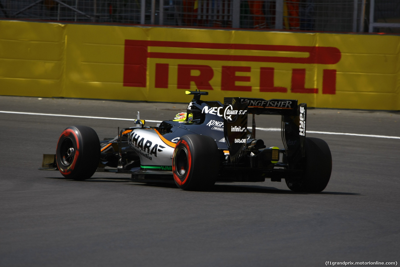 GP EUROPA, Sergio Perez (MEX) Sahara Force India F1 VJM09