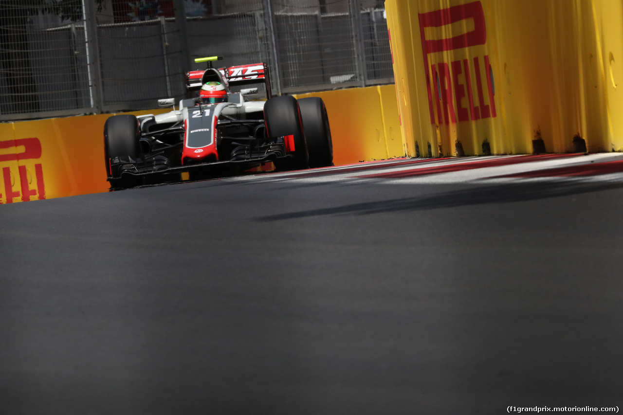 GP EUROPA, Qualifiche Esteban Gutierrez (MEX) Haas F1 Team VF-16