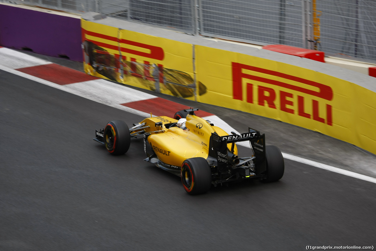 GP EUROPA, Qualifiche session, Kevin Magnussen (FIN) Renault F1 Team