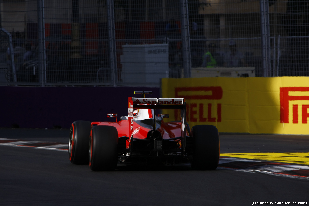 GP EUROPA, Qualifiche session, Kimi Raikkonen (FIN) Ferrari SF16-H