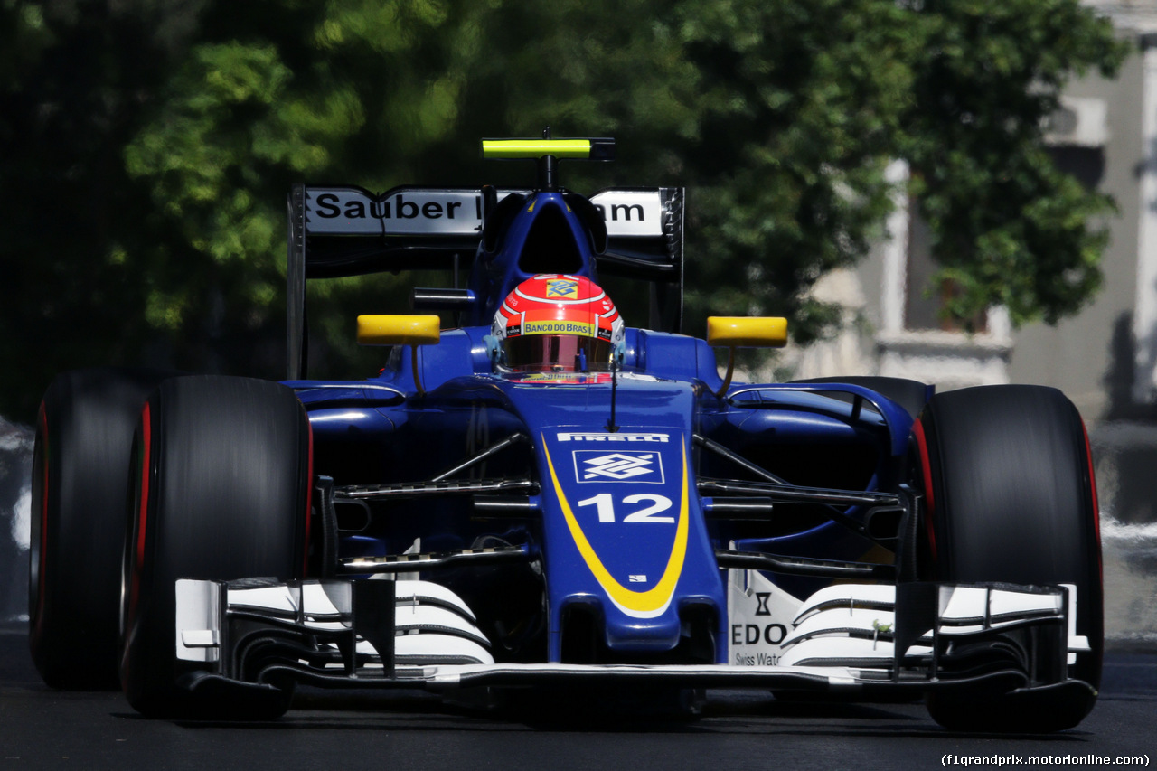 GP EUROPA, Qualifiche, Felipe Nasr (BRA) Sauber C35.