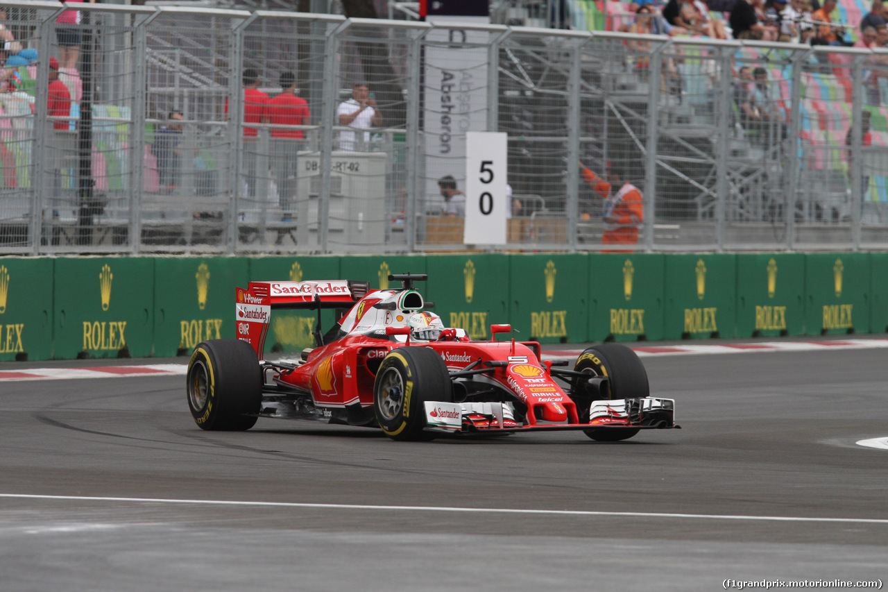 GP EUROPA, Sebastian Vettel (GER) Ferrari SF16-H