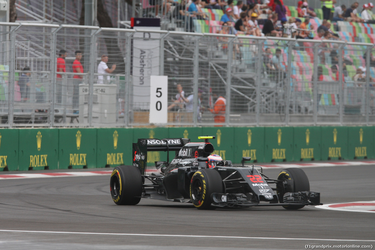 GP EUROPA, Jenson Button (GBR) McLaren MP4-31