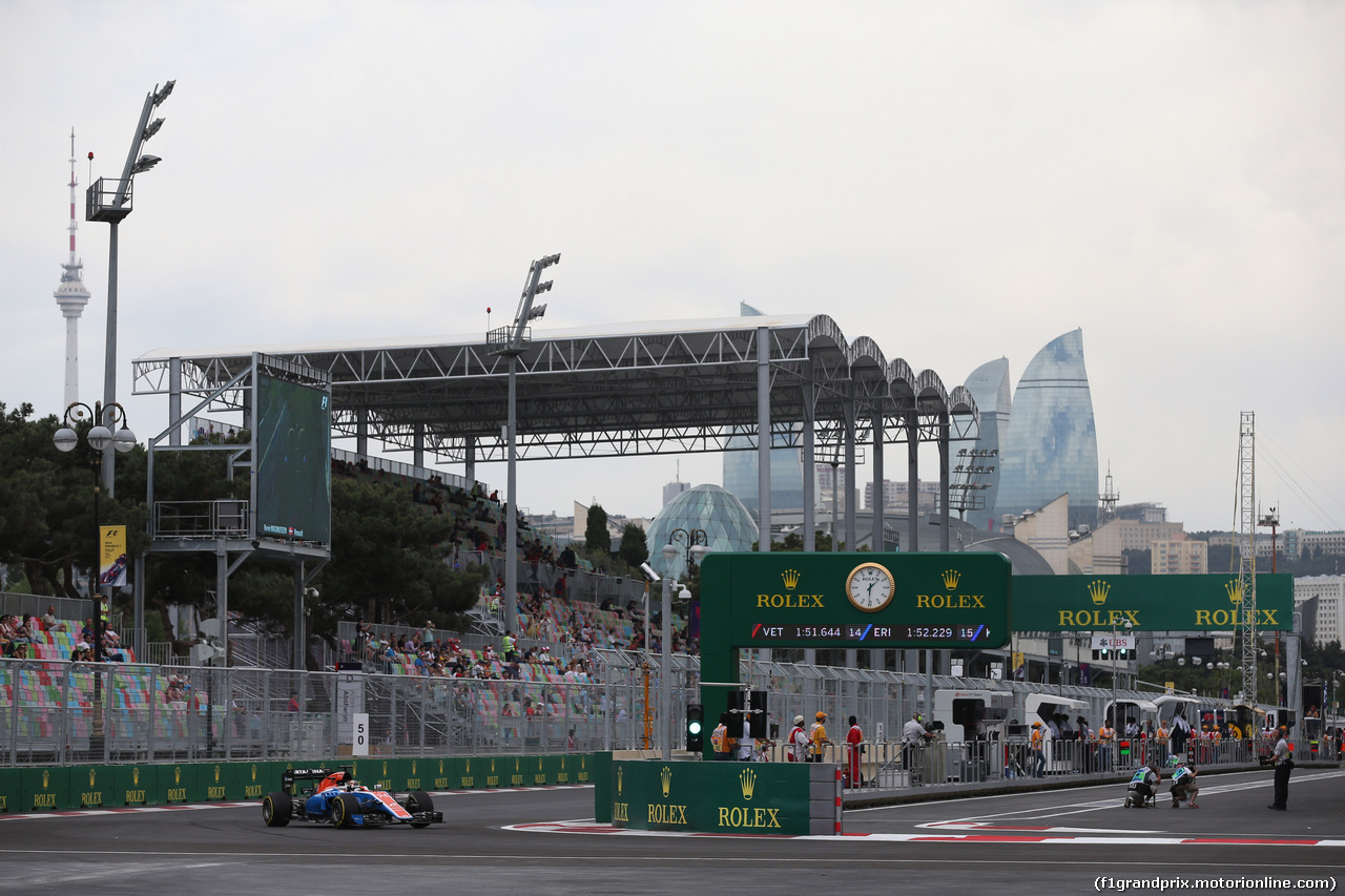 GP EUROPA, Rio Haryanto (IDN) Manor Racing MRT05