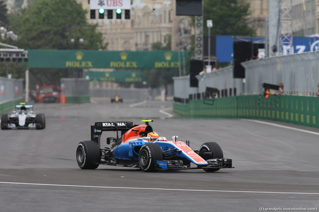 GP EUROPA, Rio Haryanto (IDN) Manor Racing MRT05