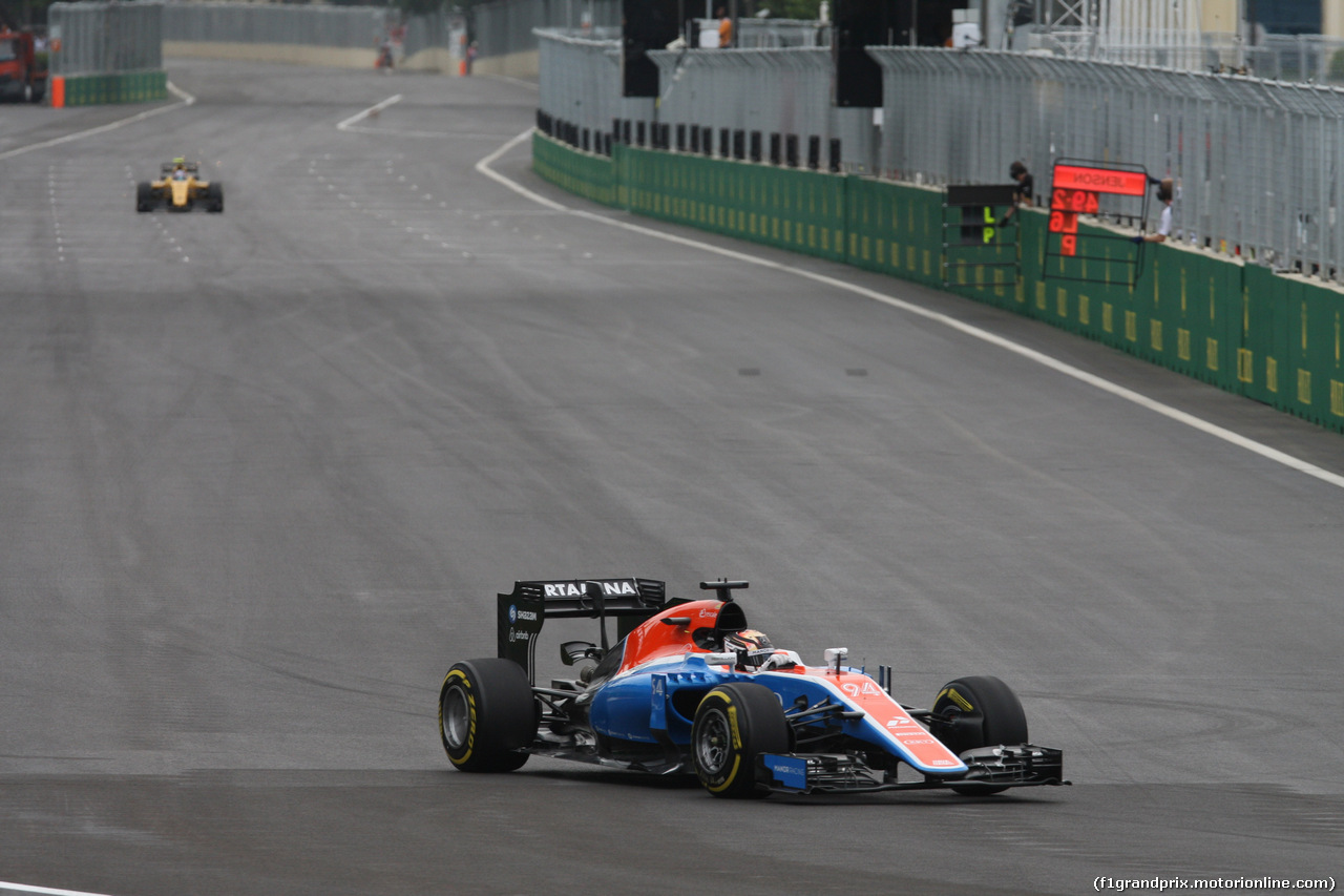 GP EUROPA, Pascal Wehrlein (GER) Manor Racing MRT05