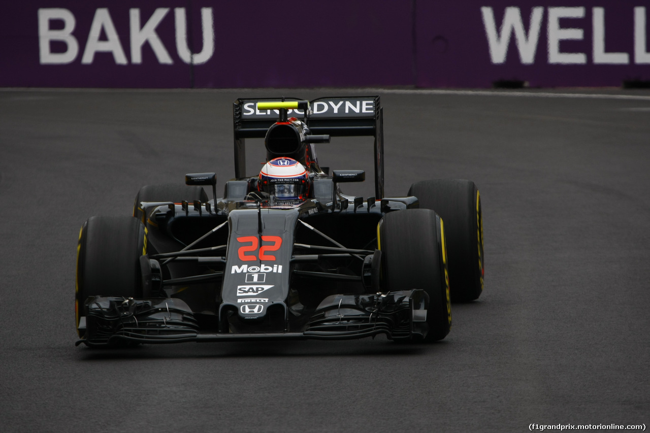 GP EUROPA, Jenson Button (GBR) McLaren MP4-31