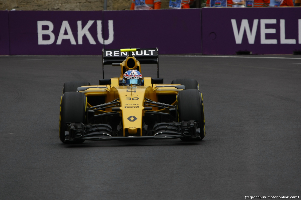 GP EUROPA, Jolyon Palmer (GBR) Renault Sport F1 Team RS16