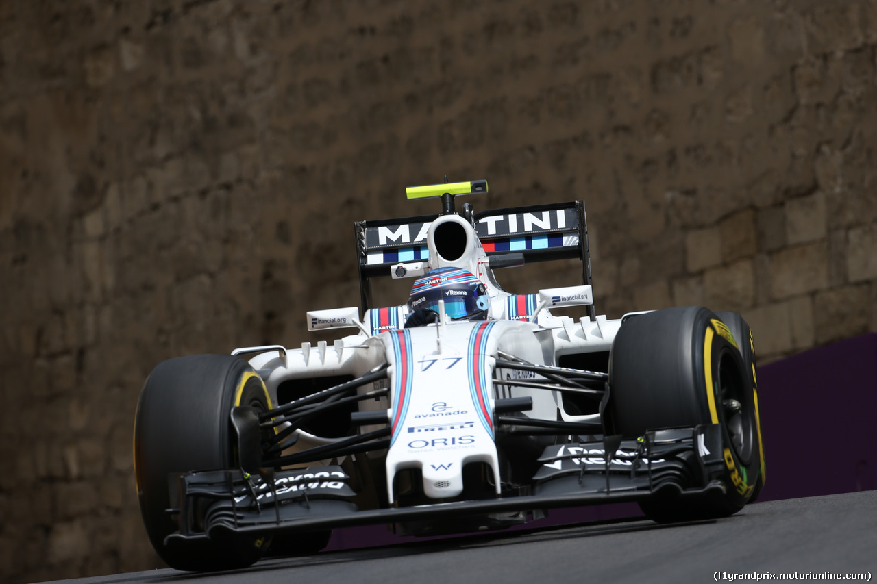 GP EUROPA, Valtteri Bottas (FIN) Williams FW38