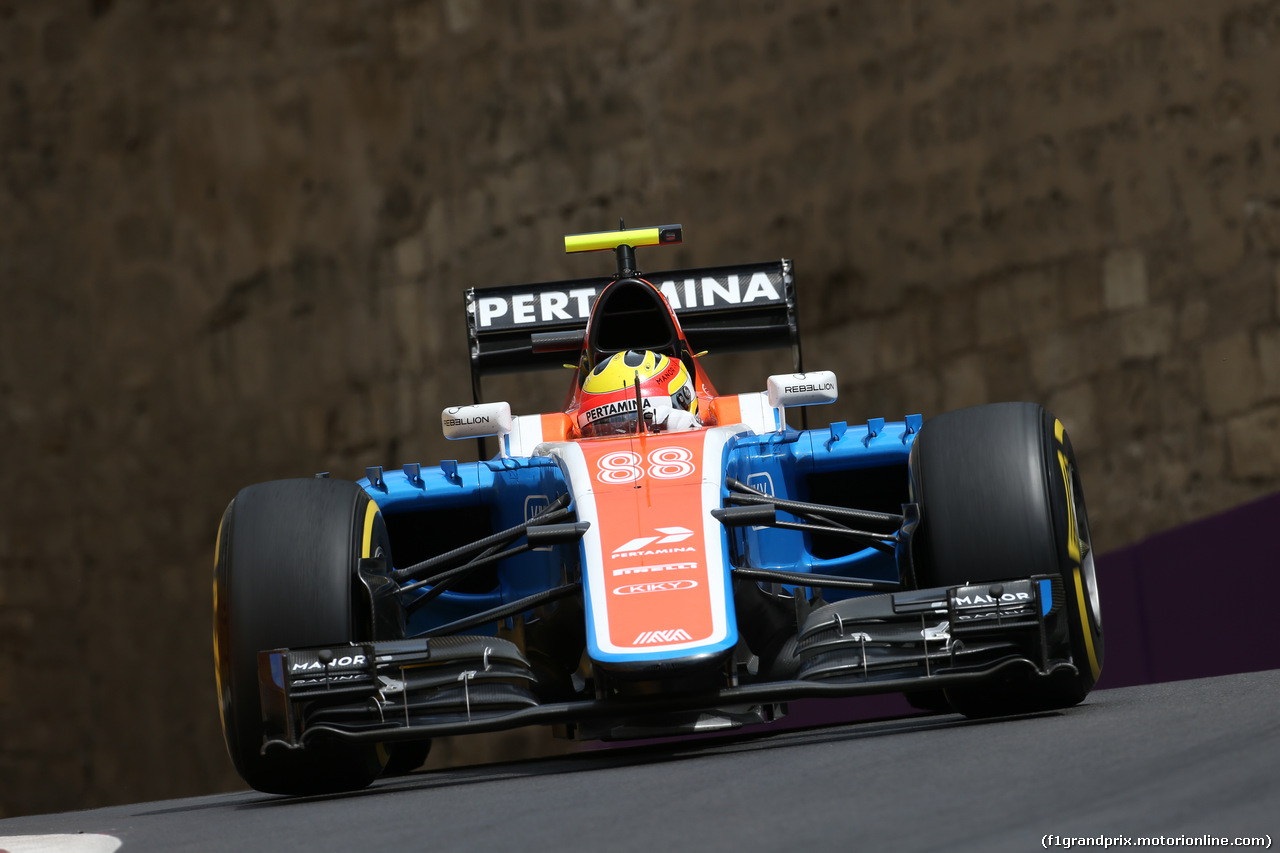 GP EUROPA, Rio Haryanto (IDN) Manor Racing MRT05