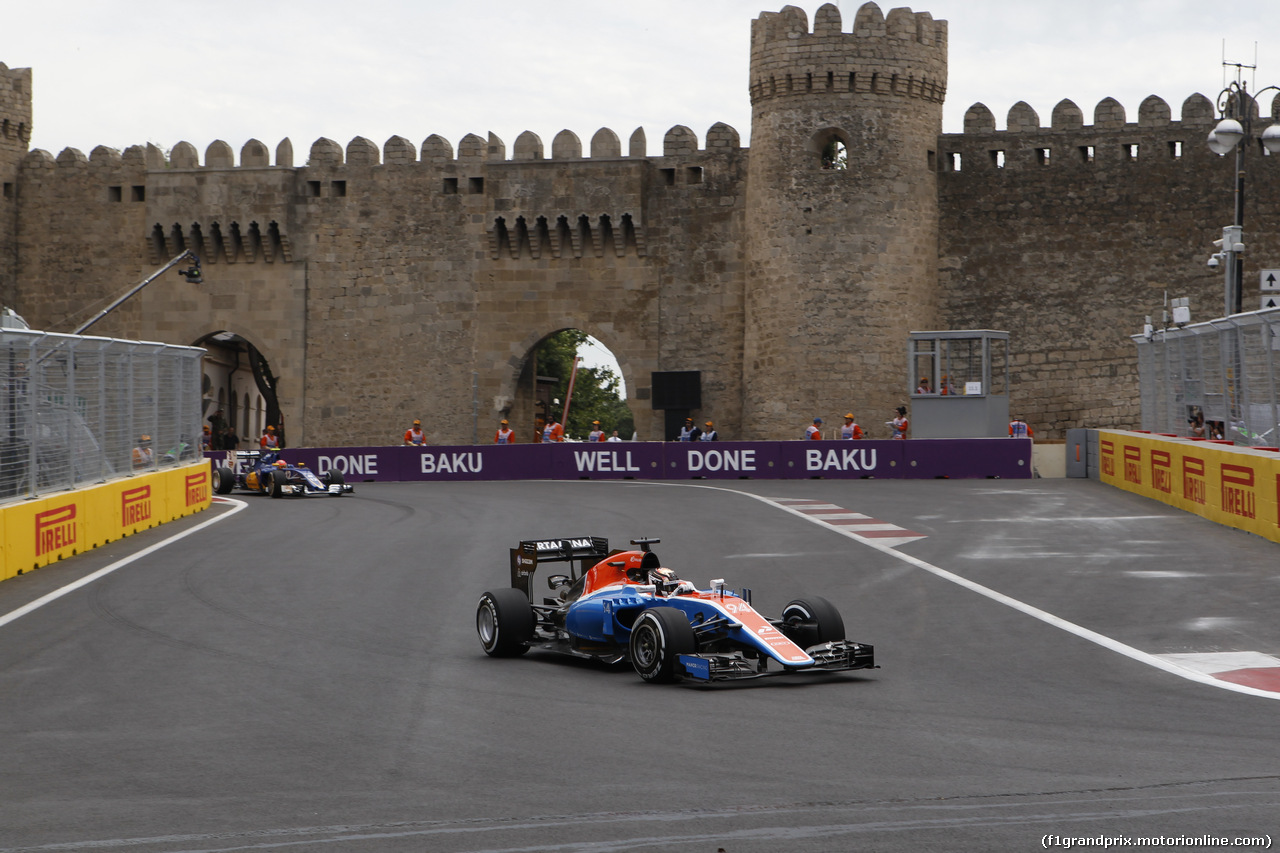 GP EUROPA, Pascal Wehrlein (GER) Manor Racing MRT05