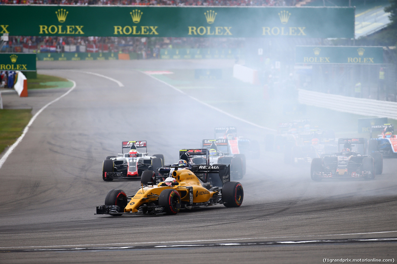 GP GERMANIA, 31.07.2016 - Gara, Kevin Magnussen (DEN) Renault Sport F1 Team RS16