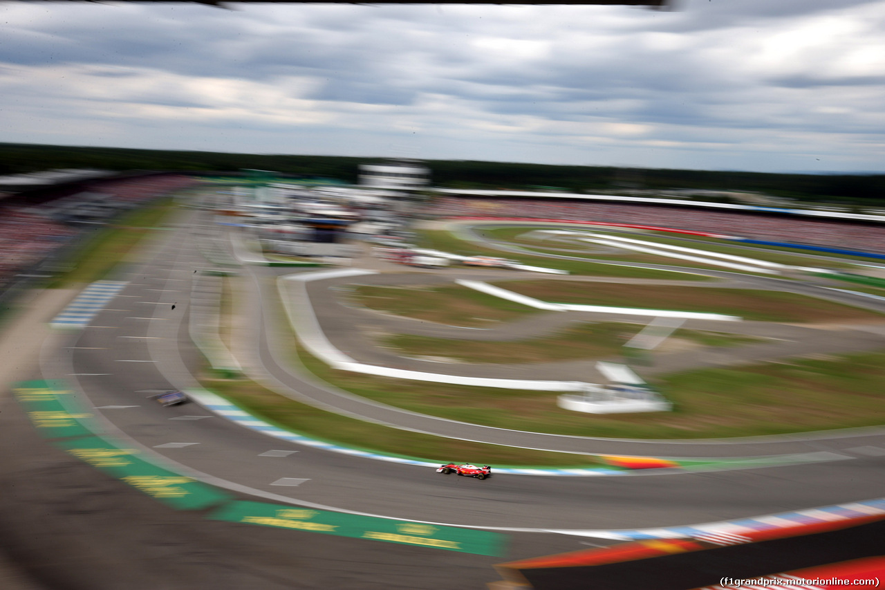 GP GERMANIA, 31.07.2016 - Gara, Sebastian Vettel (GER) Ferrari SF16-H