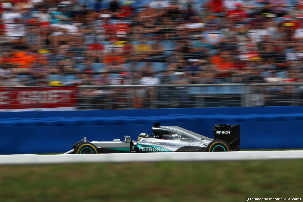 GP GERMANIA, 31.07.2016 - Gara, Lewis Hamilton (GBR) Mercedes AMG F1 W07 Hybrid