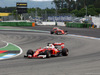 GP GERMANIA, 31.07.2016 - Gara, Sebastian Vettel (GER) Ferrari SF16-H davanti a Kimi Raikkonen (FIN) Ferrari SF16-H