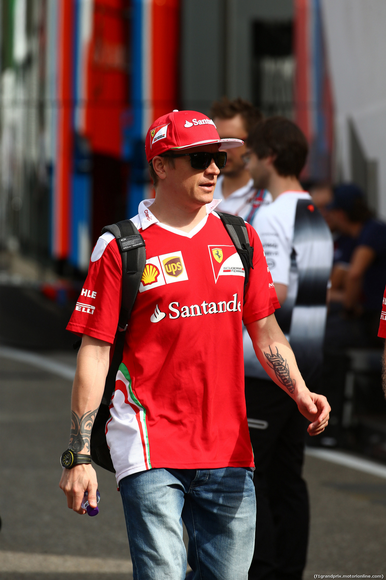 GP GERMANIA, 28.07.2016 - Kimi Raikkonen (FIN) Ferrari SF16-H