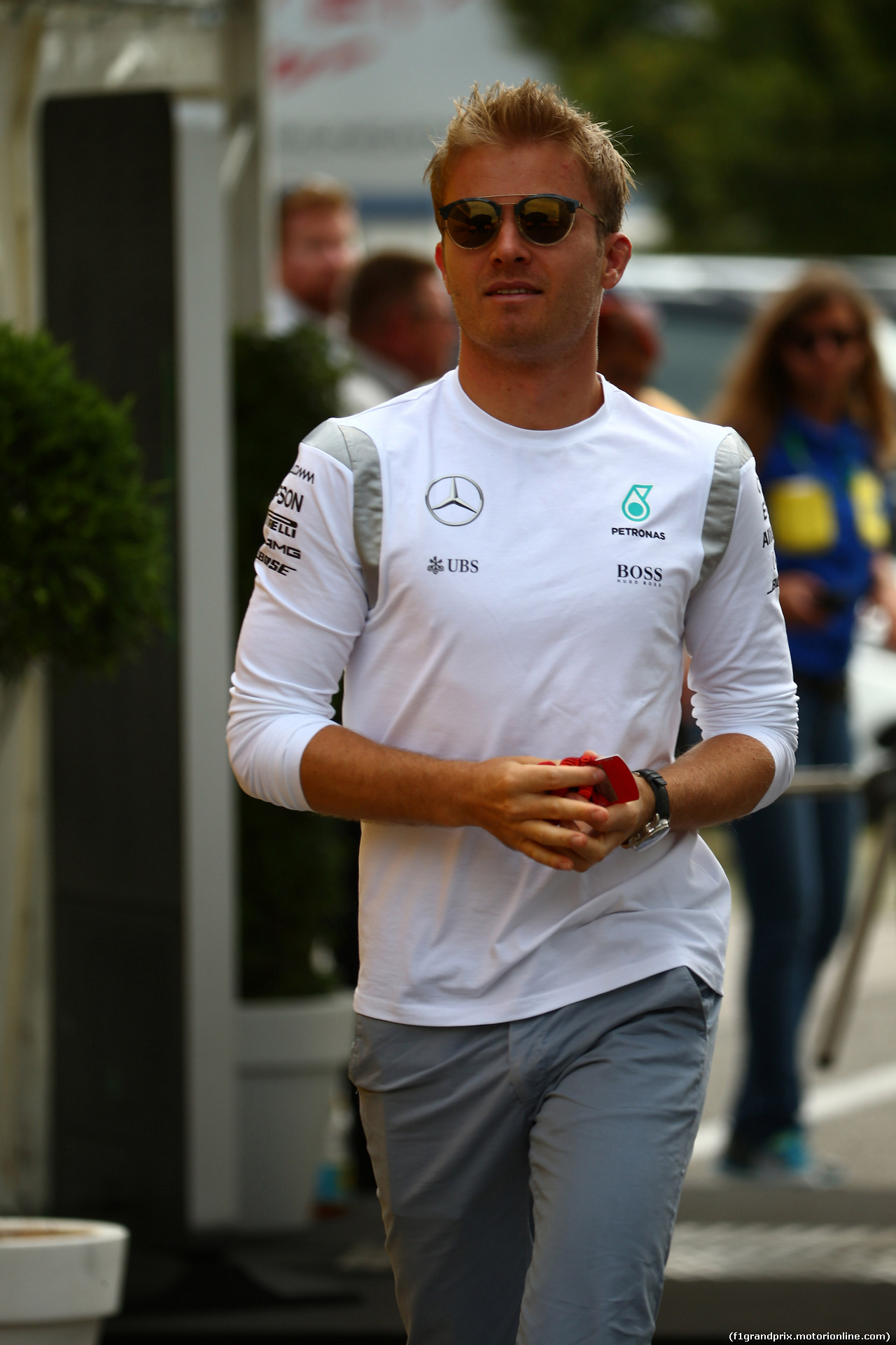 GP GERMANIA, 28.07.2016 - Nico Rosberg (GER) Mercedes AMG F1 W07 Hybrid