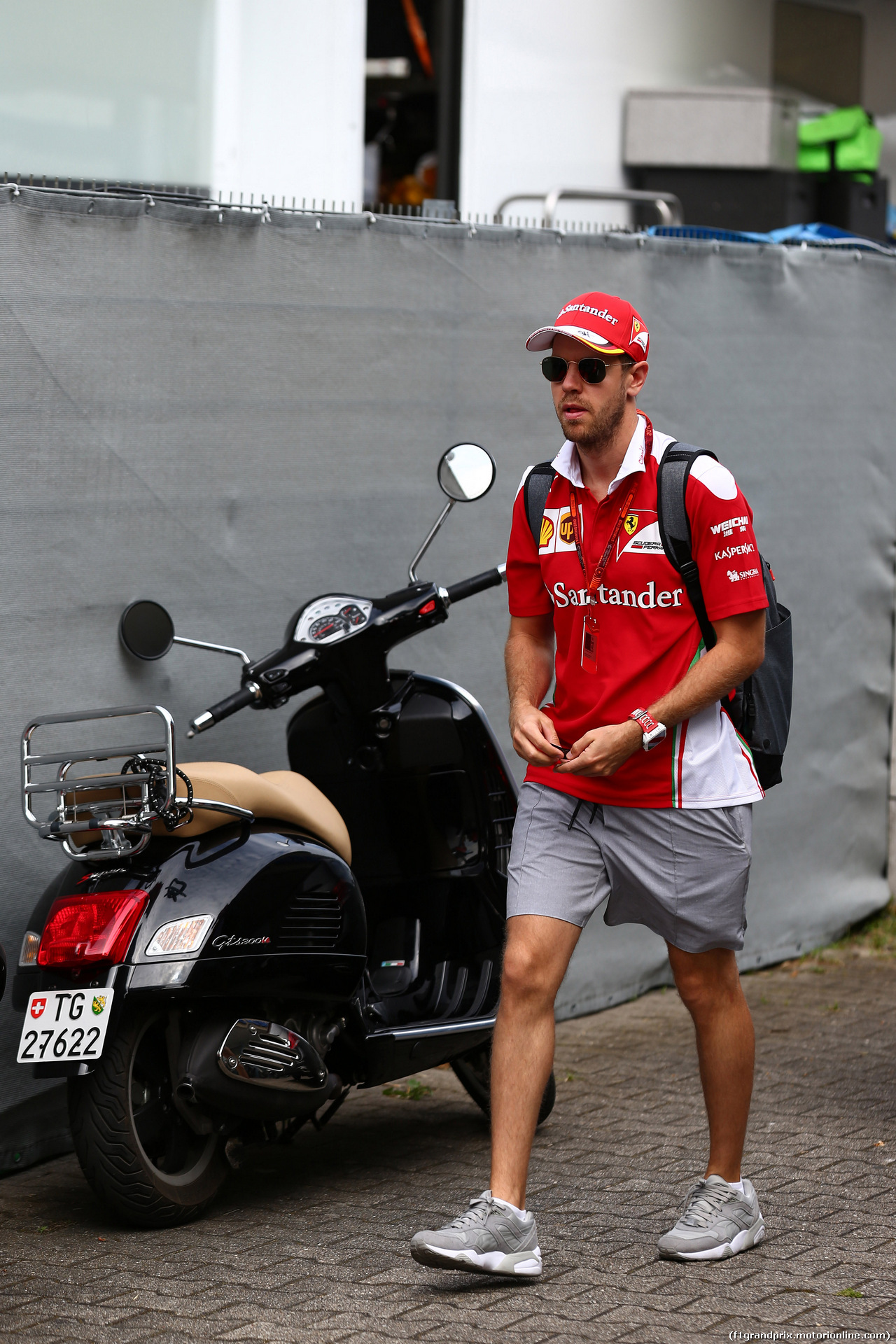 GP GERMANIA, 28.07.2016 - Sebastian Vettel (GER) Ferrari SF16-H