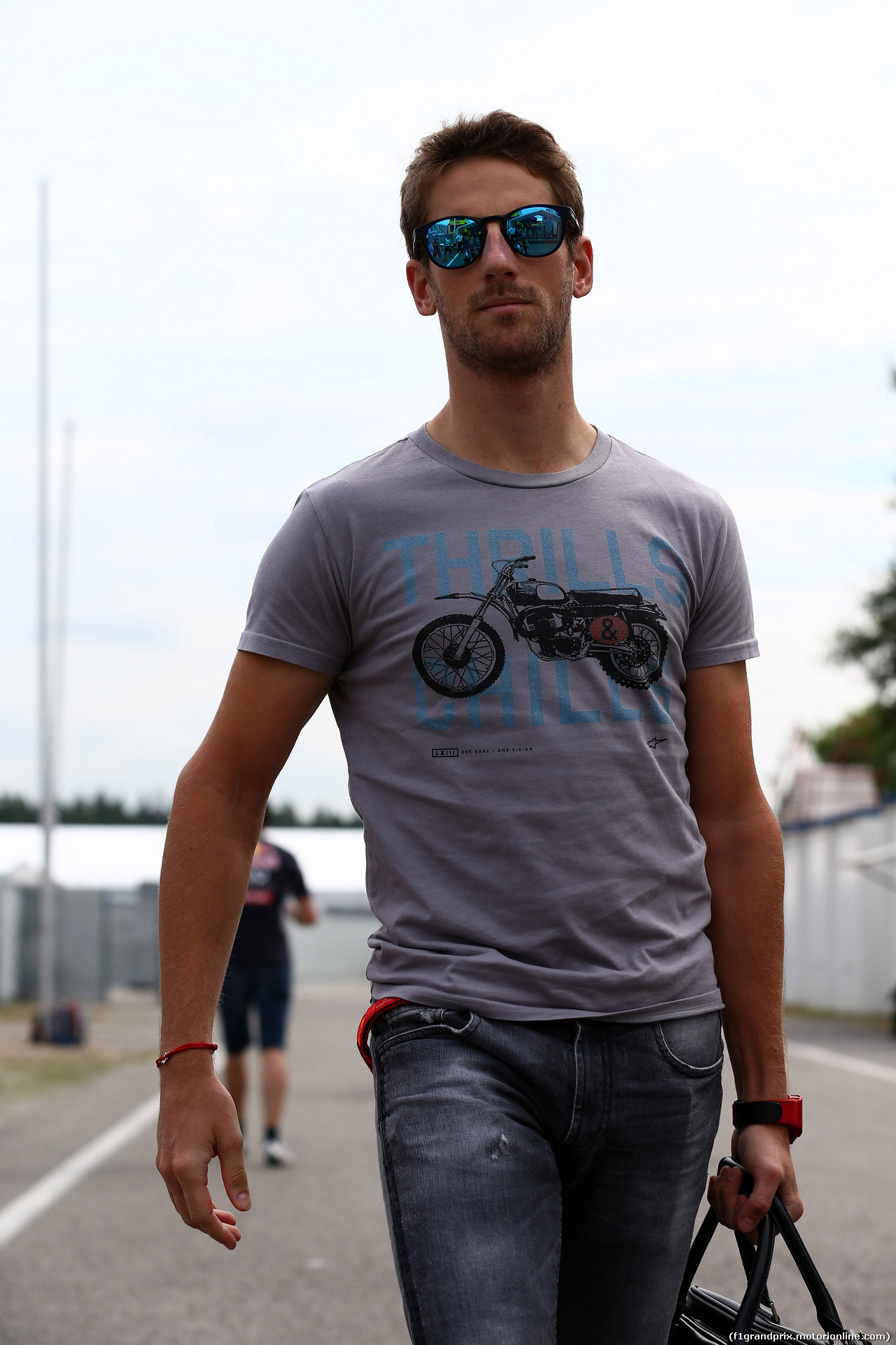 GP GERMANIA, 28.07.2016 - Romain Grosjean (FRA) Haas F1 Team VF-16