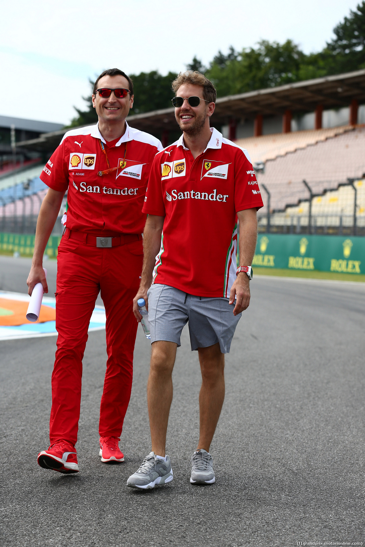 GP GERMANIA, 28.07.2016 - Sebastian Vettel (GER) Ferrari SF16-H