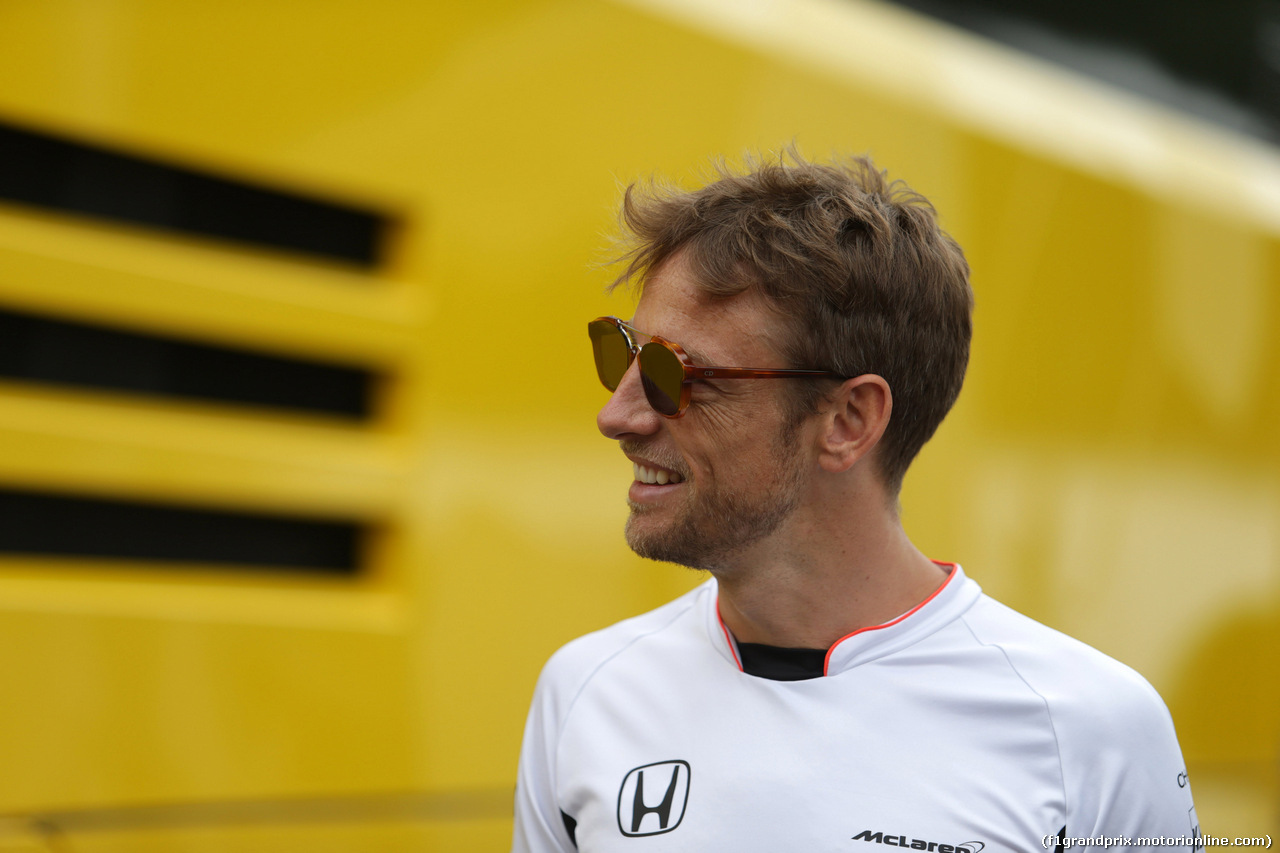 GP GERMANIA, 28.07.2016 - Jenson Button (GBR)  McLaren Honda MP4-31