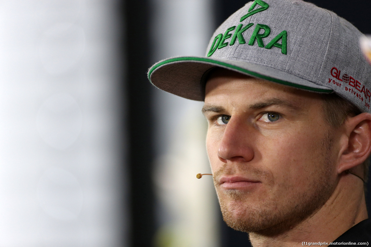 GP GERMANIA, 28.07.2016 - Conferenza Stampa, Nico Hulkenberg (GER) Sahara Force India F1 VJM09