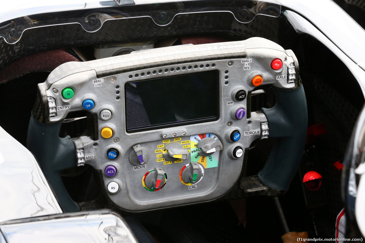 GP GERMANIA, 28.07.2016 - Sahara Force India F1 VJM09 steering wheel