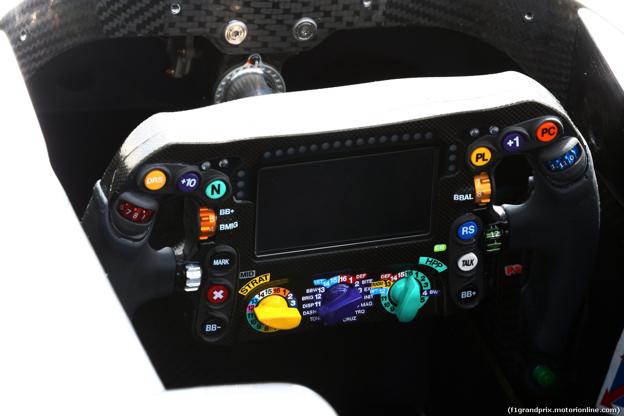 GP GERMANIA, 28.07.2016 - Mercedes steering wheel