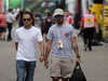 GP GERMANIA, 28.07.2016 - Felipe Massa (BRA) Williams FW38 e his brother Dudu Massa