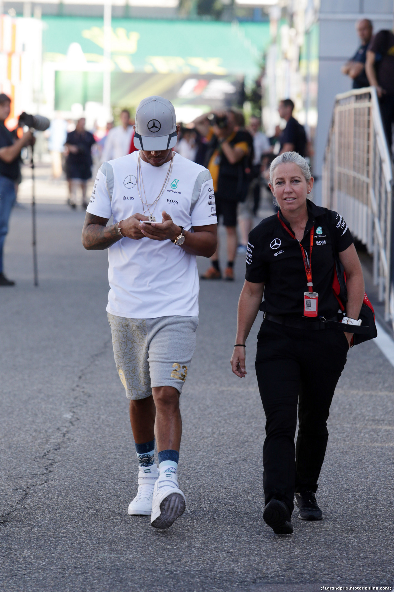 GP GERMANIA, 30.07.2016 - Lewis Hamilton (GBR) Mercedes AMG F1 W07 Hybrid