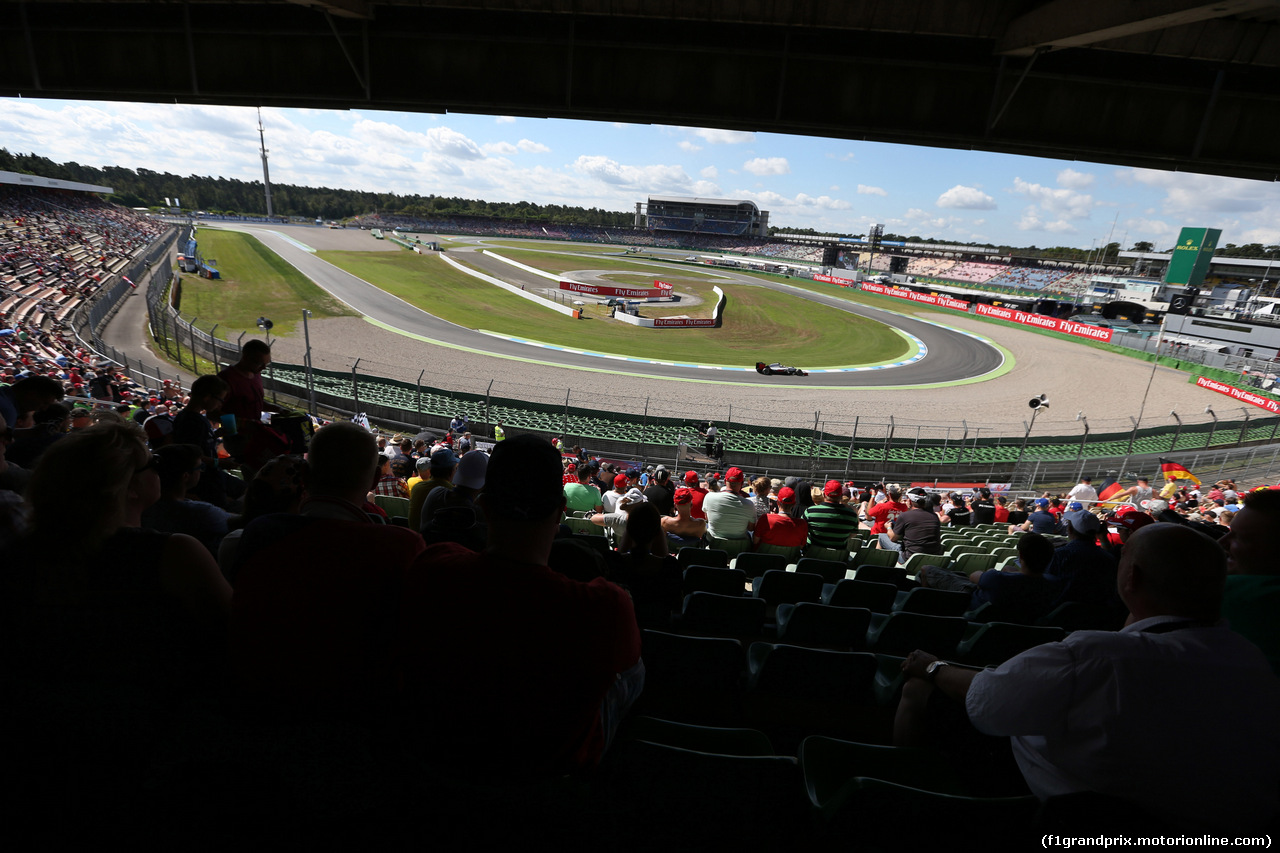 GP GERMANIA, 30.07.2016 - Prove Libere 3, Romain Grosjean (FRA) Haas F1 Team VF-16