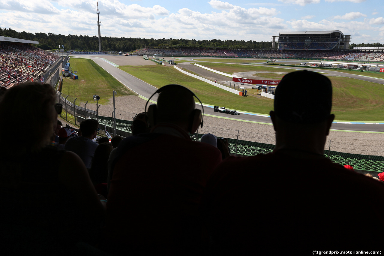 GP GERMANIA, 30.07.2016 - Prove Libere 3, Lewis Hamilton (GBR) Mercedes AMG F1 W07 Hybrid