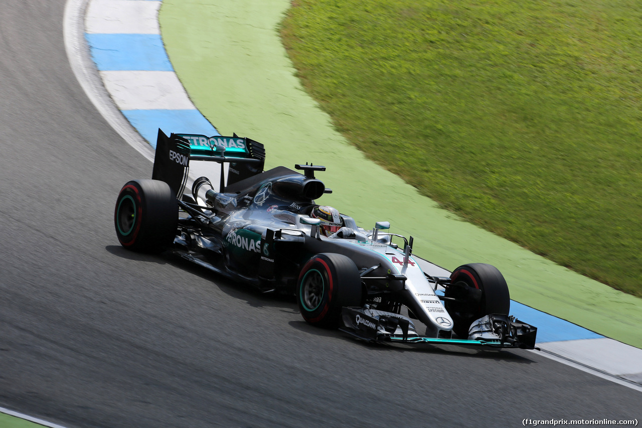 GP GERMANIA, 30.07.2016 - Prove Libere 3, Lewis Hamilton (GBR) Mercedes AMG F1 W07 Hybrid