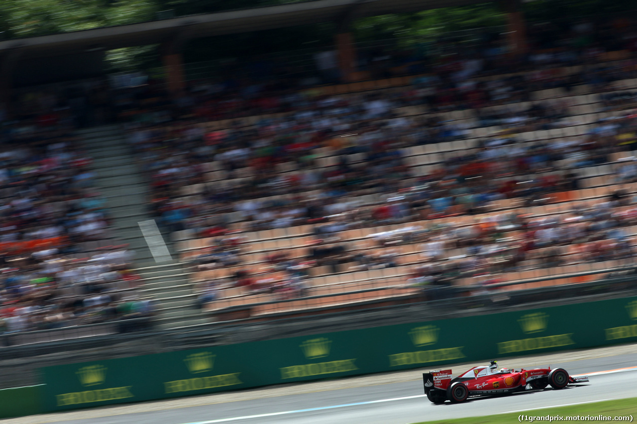 GP GERMANIA, 30.07.2016 - Prove Libere 3, Kimi Raikkonen (FIN) Ferrari SF16-H