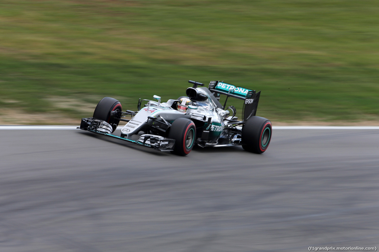 GP GERMANIA, 30.07.2016 - Prove Libere 3, Lewis Hamilton (GBR) Mercedes AMG F1 W07 Hybrid