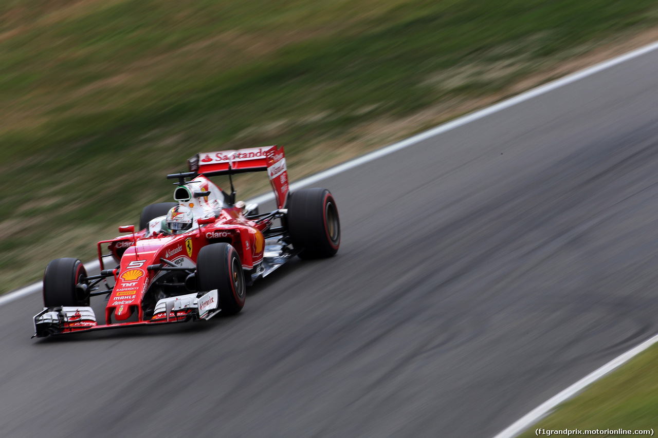 GP GERMANIA, 30.07.2016 - Prove Libere 3, Sebastian Vettel (GER) Ferrari SF16-H