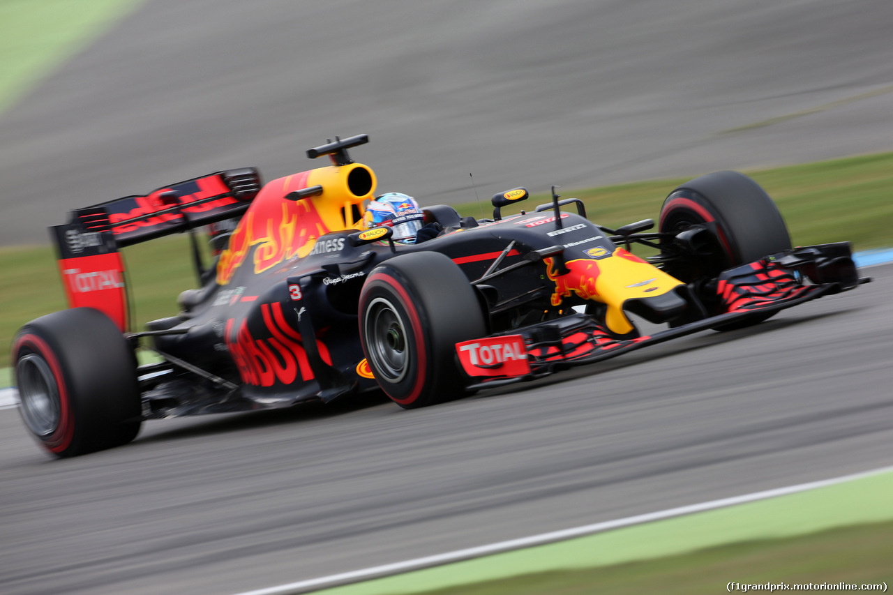 GP GERMANIA, 30.07.2016 - Prove Libere 3, Daniel Ricciardo (AUS) Red Bull Racing RB12