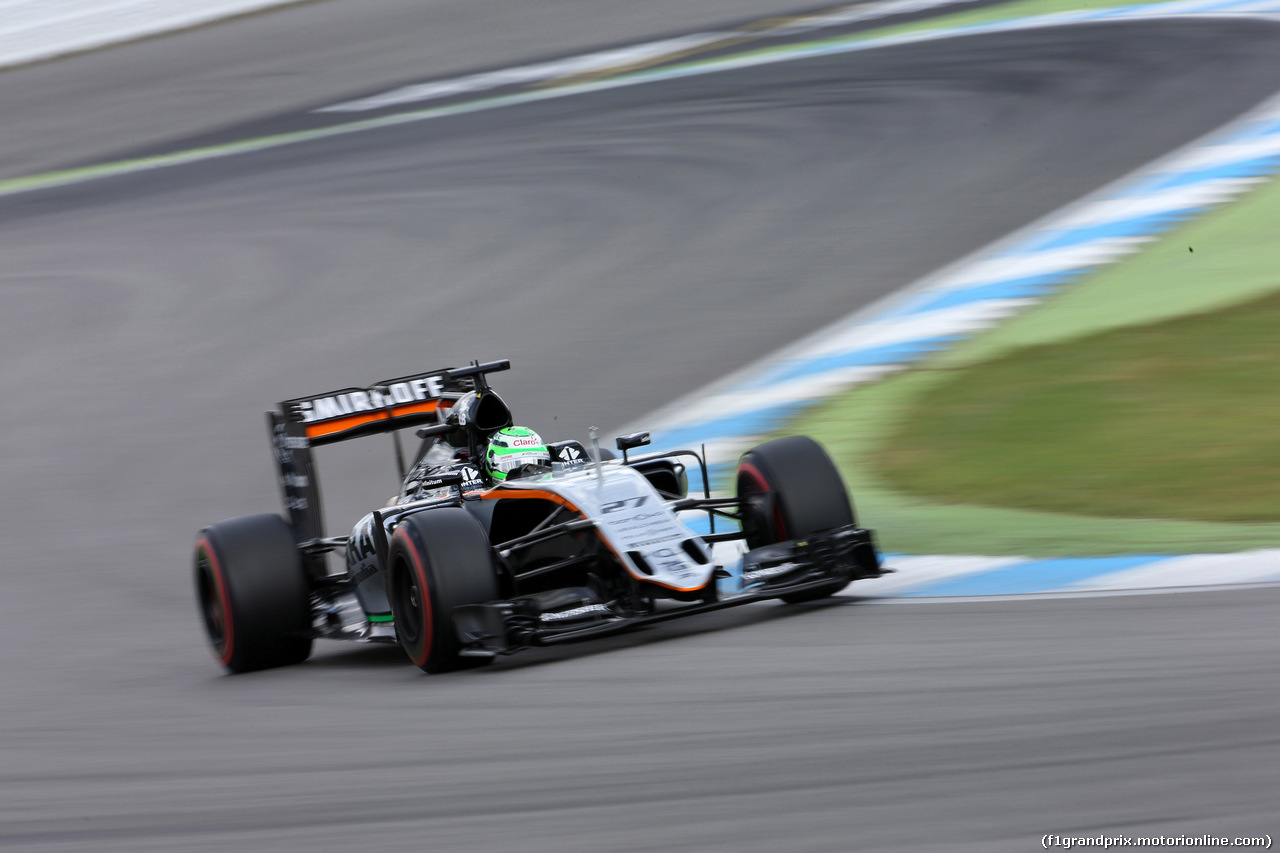 GP GERMANIA, 30.07.2016 - Prove Libere 3, Nico Hulkenberg (GER) Sahara Force India F1 VJM09