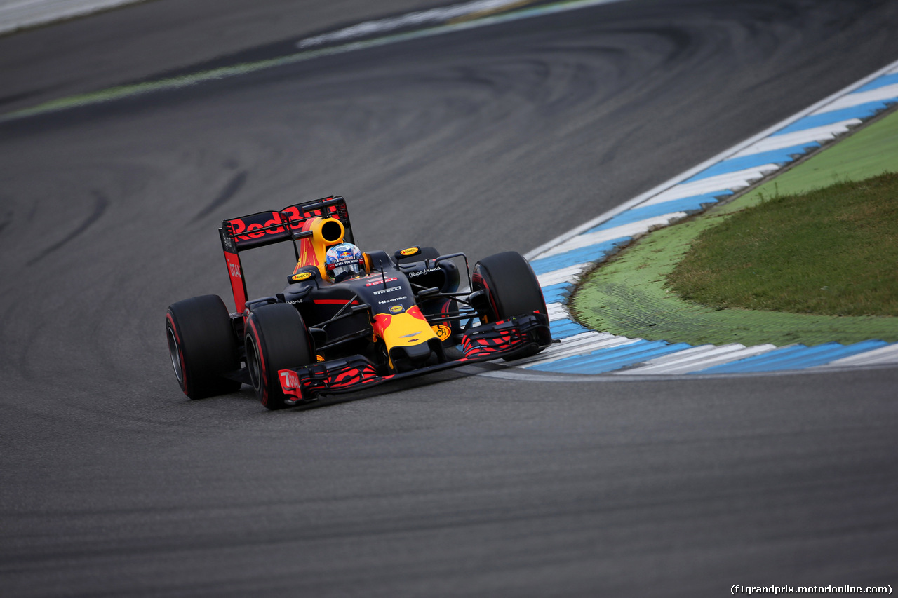 GP GERMANIA, 30.07.2016 - Prove Libere 3, Daniel Ricciardo (AUS) Red Bull Racing RB12