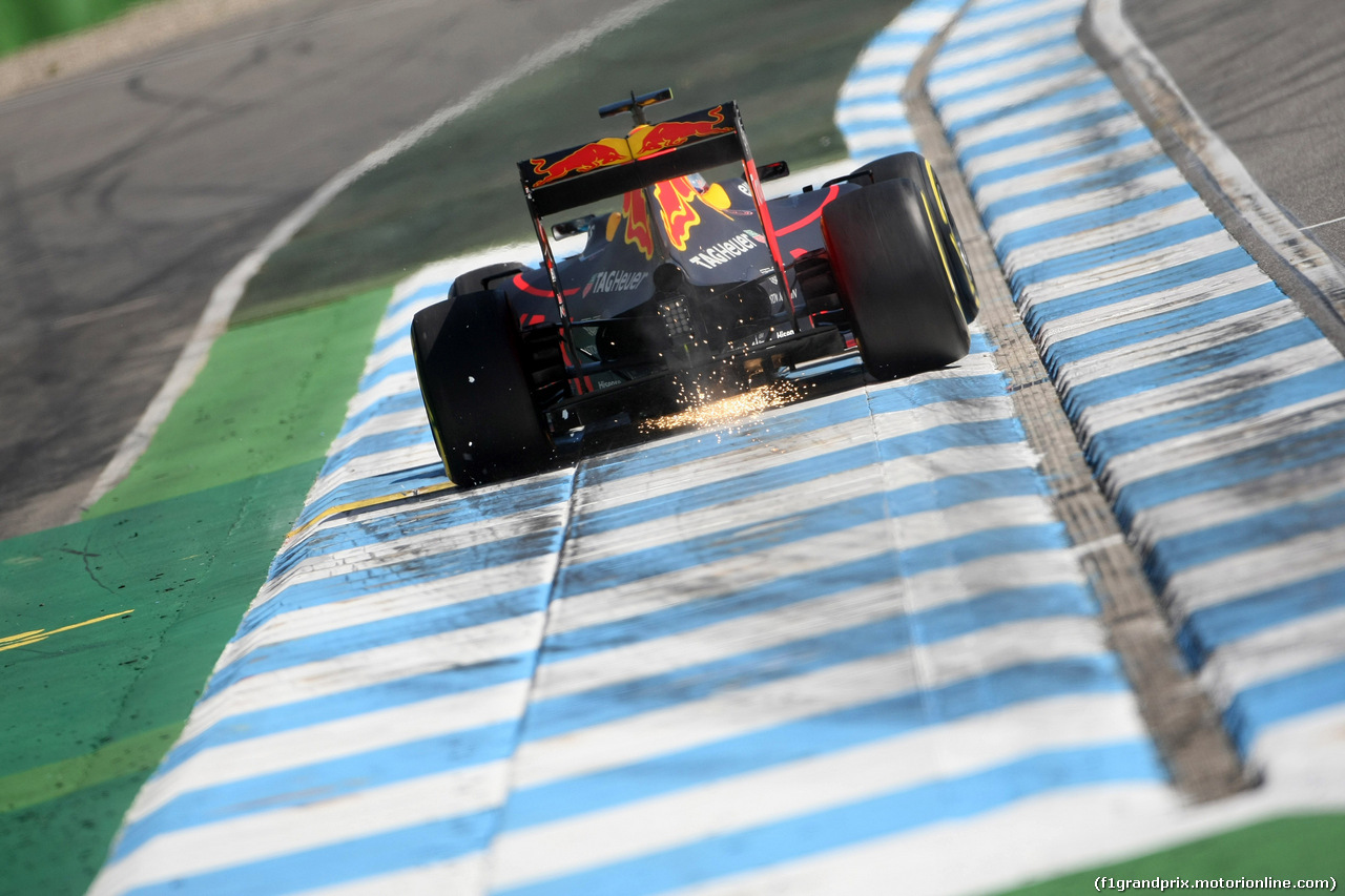 GP GERMANIA, 30.07.2016 - Prove Libere 3, Max Verstappen (NED) Red Bull Racing RB12