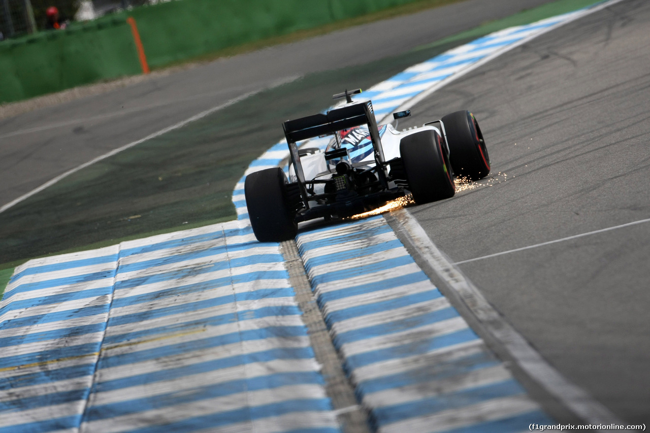 GP GERMANIA, 30.07.2016 - Prove Libere 3, Valtteri Bottas (FIN) Williams FW38