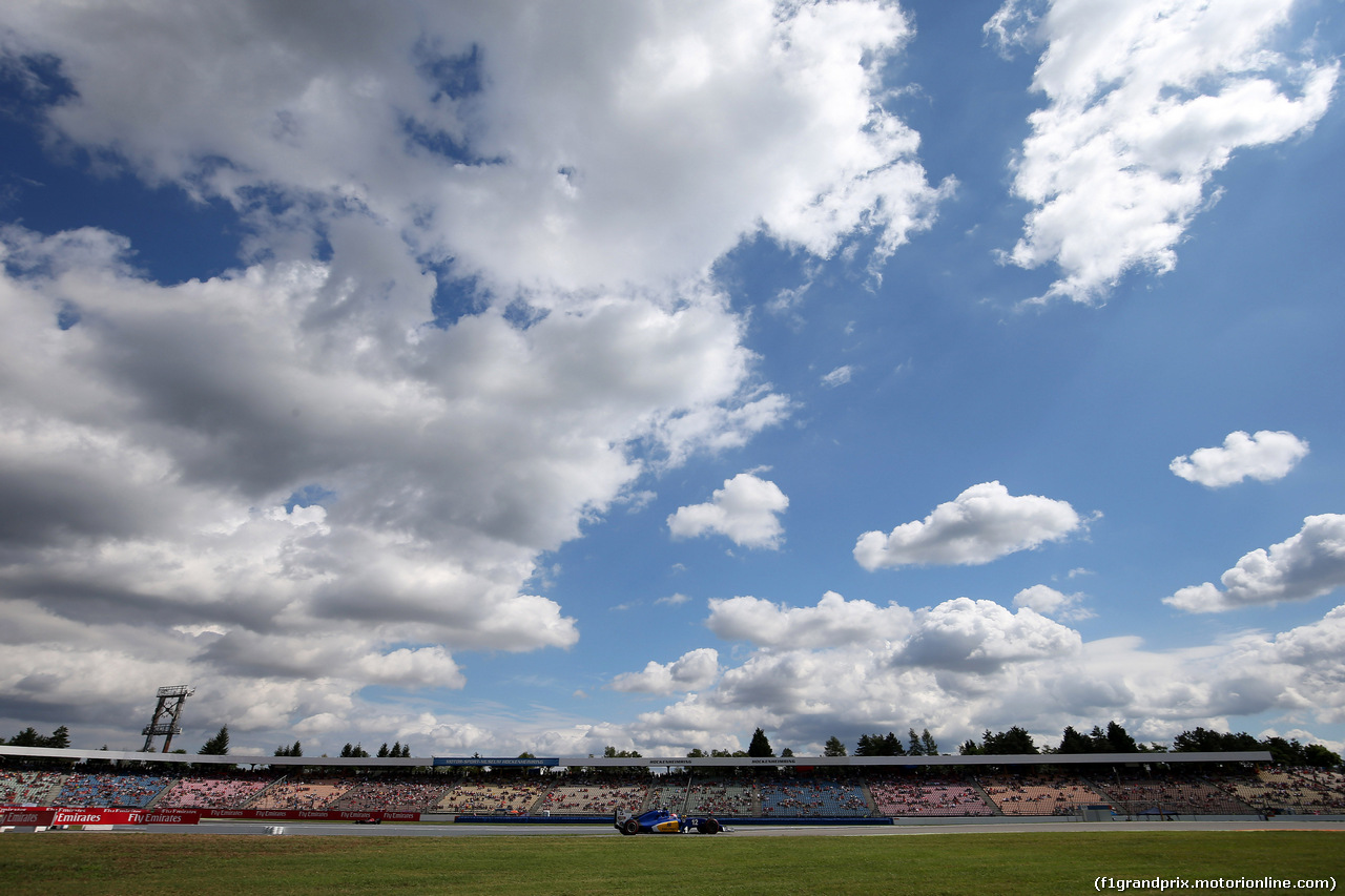 GP GERMANIA, 30.07.2016 - Prove Libere 3, Felipe Nasr (BRA) Sauber C34