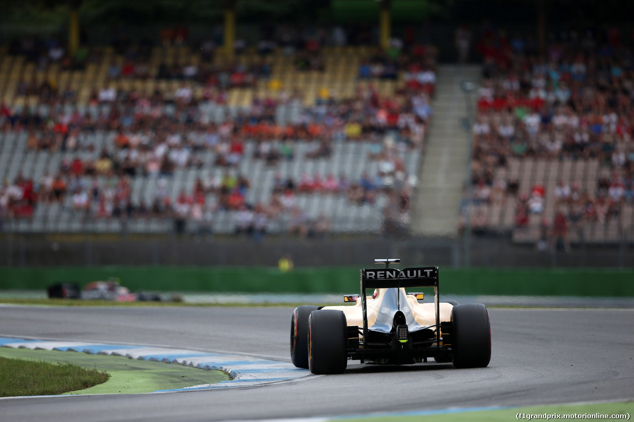 GP GERMANIA, 30.07.2016 - Prove Libere 3, Jolyon Palmer (GBR) Renault Sport F1 Team RS16