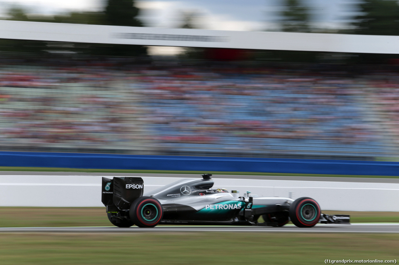 GP GERMANIA, 30.07.2016 - Prove Libere 3, Lewis Hamilton (GBR) Mercedes AMG F1 W07 Hybrid