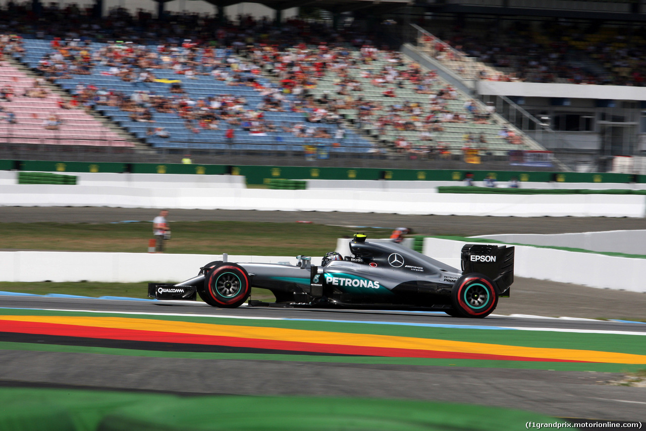 GP GERMANIA, 30.07.2016 - Prove Libere 3, Nico Rosberg (GER) Mercedes AMG F1 W07 Hybrid