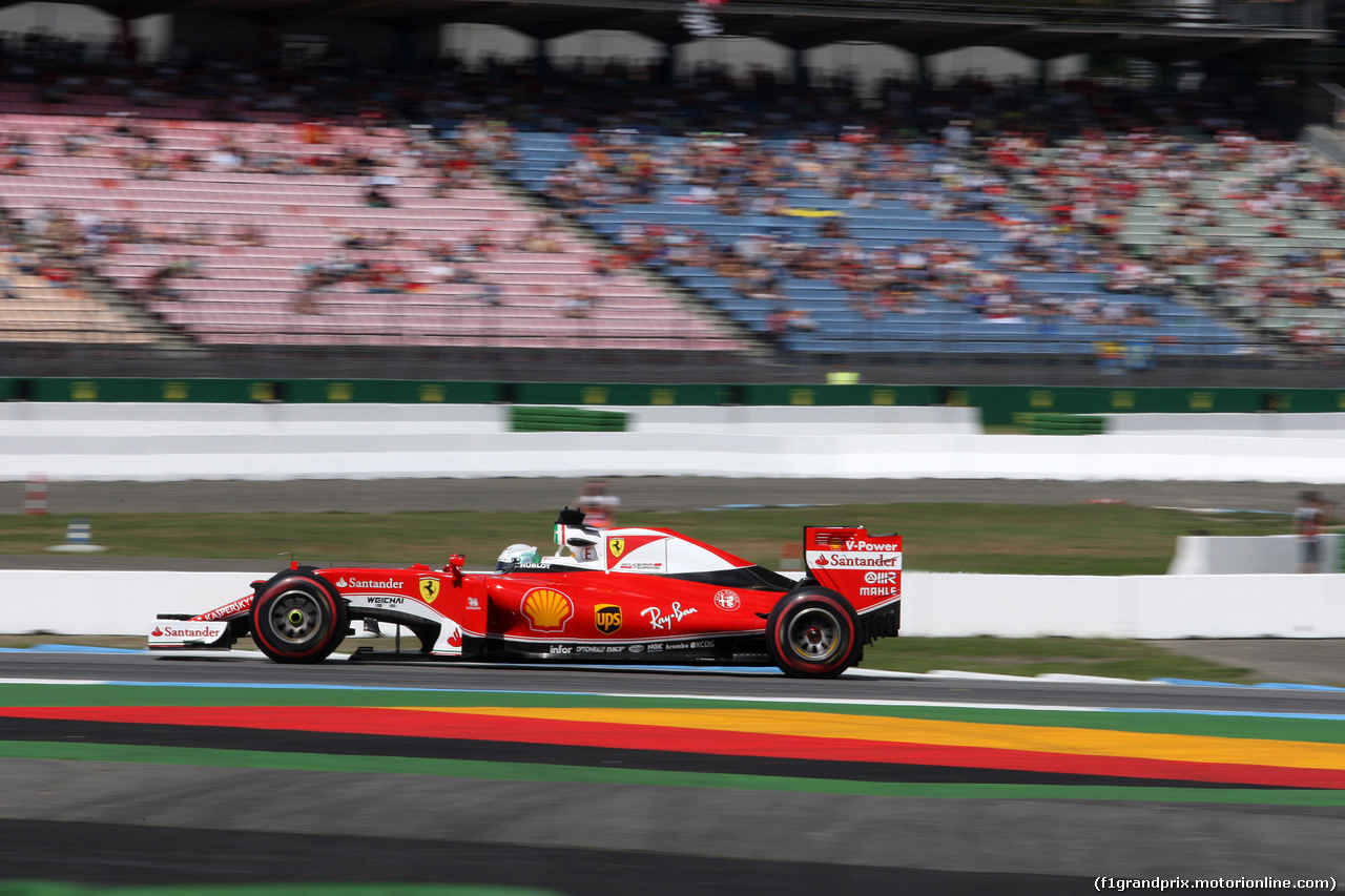 GP GERMANIA, 30.07.2016 - Prove Libere 3, Sebastian Vettel (GER) Ferrari SF16-H