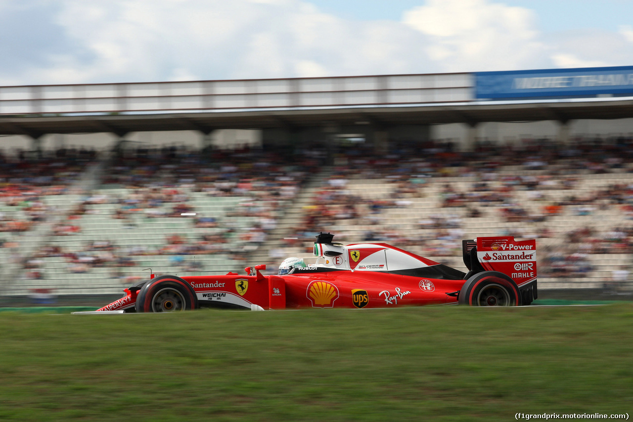 GP GERMANIA, 30.07.2016 - Prove Libere 3, Sebastian Vettel (GER) Ferrari SF16-H