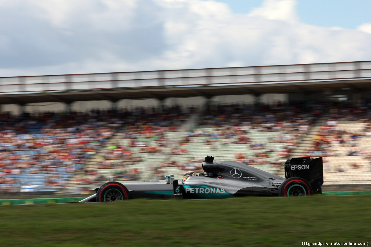 GP GERMANIA, 30.07.2016 - Prove Libere 3, Lewis Hamilton (GBR) Mercedes AMG F1 W07 Hybrid