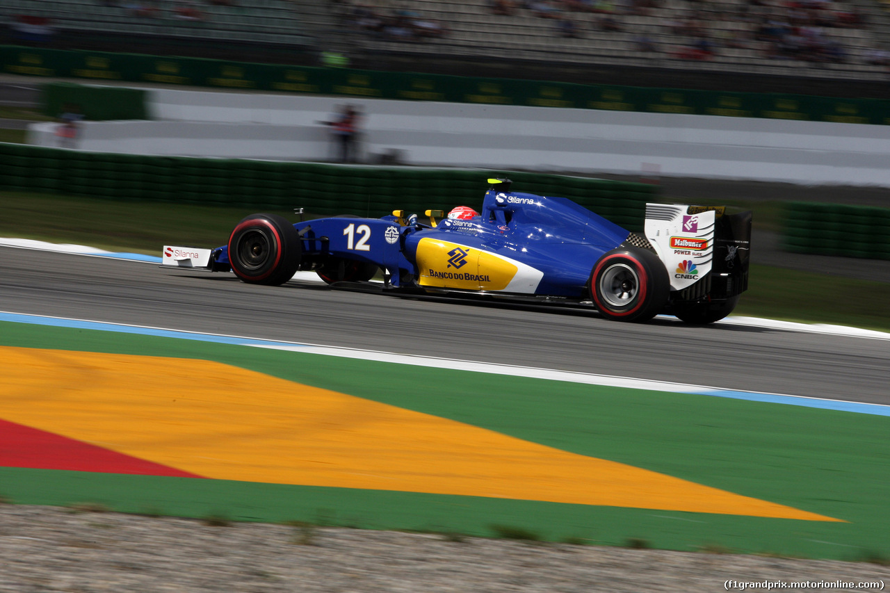 GP GERMANIA, 30.07.2016 - Prove Libere 3, Felipe Nasr (BRA) Sauber C34